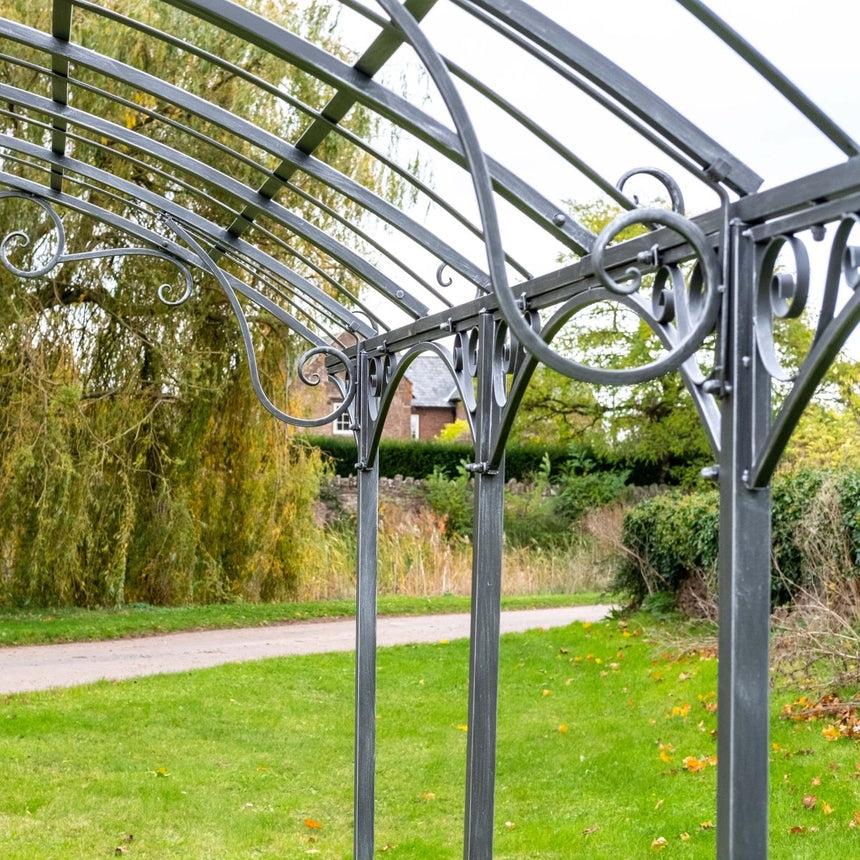 Ornamental Garden Parisienne Gazebo - Charcoal Colour Quality Home Decor Garden & Outdoor Living and Gifts