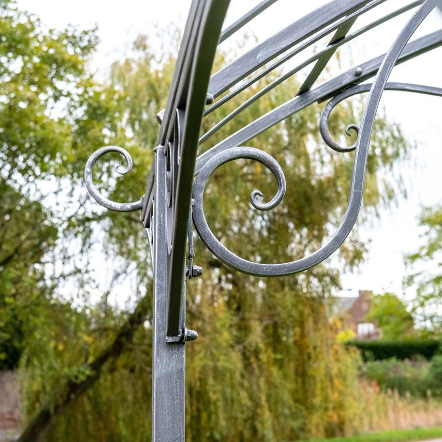 Ornamental Garden Parisienne Gazebo - Charcoal Colour Quality Home Decor Garden & Outdoor Living and Gifts