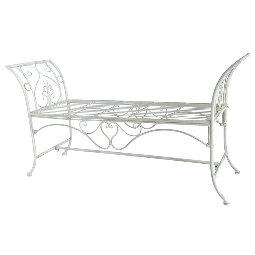 Ornamental Long Seat Garden Bench - Green Quality Home Decor Garden & Outdoor Living and Gifts