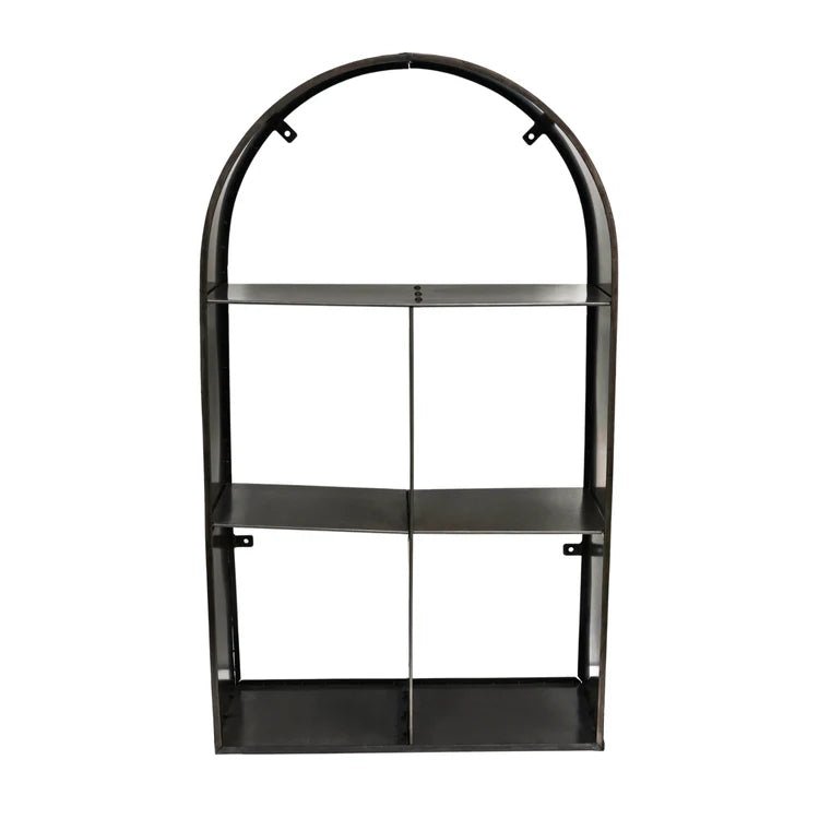 Outdoor Archway Log/Wood Storage Holder Rack - Zinc Finish, Frost Resistant Quality Home Decor Garden & Outdoor Living and Gifts