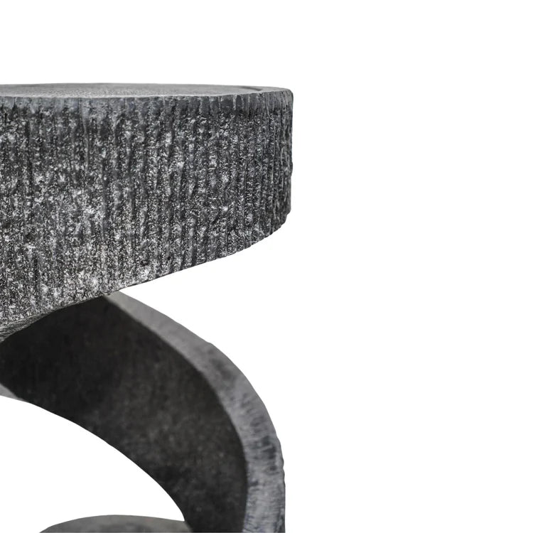 Outdoor Garden Spiral Water Feature Granite Grey - Ultra Modern, LED Lights, Plug & Play Quality Home Decor Garden & Outdoor Living and Gifts