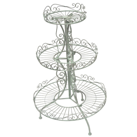 Outdoor Metal Plant Table or Stand - Green Quality Home Decor Garden & Outdoor Living and Gifts