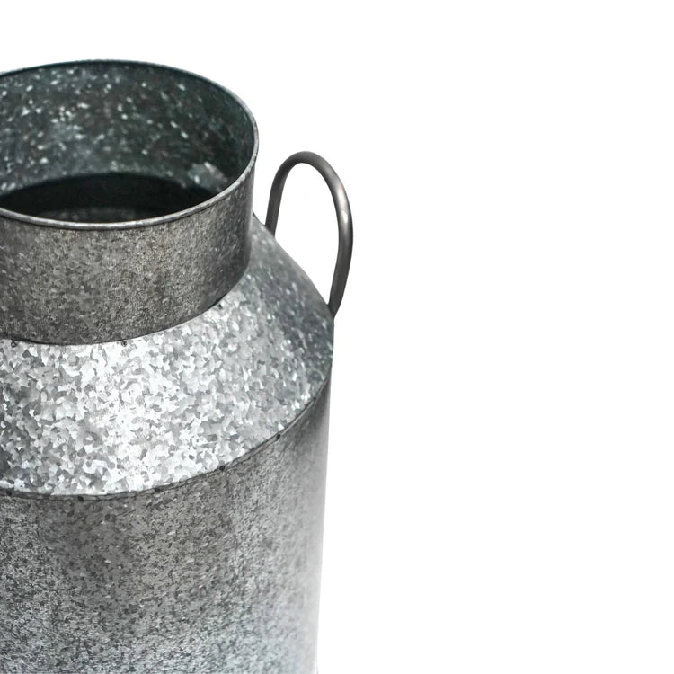 Outdoor Planter Galvanised Iron Milk Churn - Full of Charm & Character Quality Home Decor Garden & Outdoor Living and Gifts