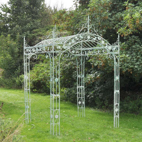Outdoor Square Pavilon - Antique Green Quality Home Decor Garden & Outdoor Living and Gifts