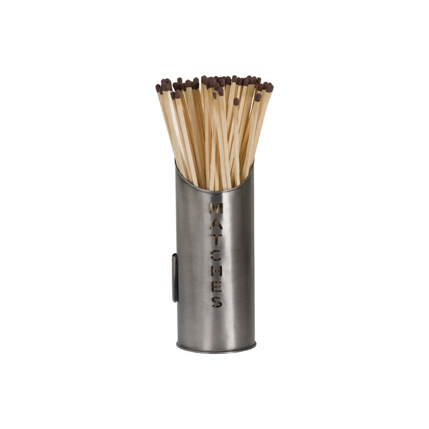 Pewter Handcrafted Trio of Logs Bucket, Kinding Bucket and Matches Holder Luxury Home Decor Garden & Outdoor And Gifts