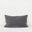 Pewter Grey Sofa/Chair Cushion - 100% Cotton, Luxury Feather Pad, Modern, 30x50cm Quality Home Decor Garden & Outdoor Living and Gifts