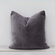 Pewter Grey Sofa/Chair Cushion - 100% Cotton, Luxury Feather Pad, Modern, 50x50cm Quality Home Decor Garden & Outdoor Living and Gifts