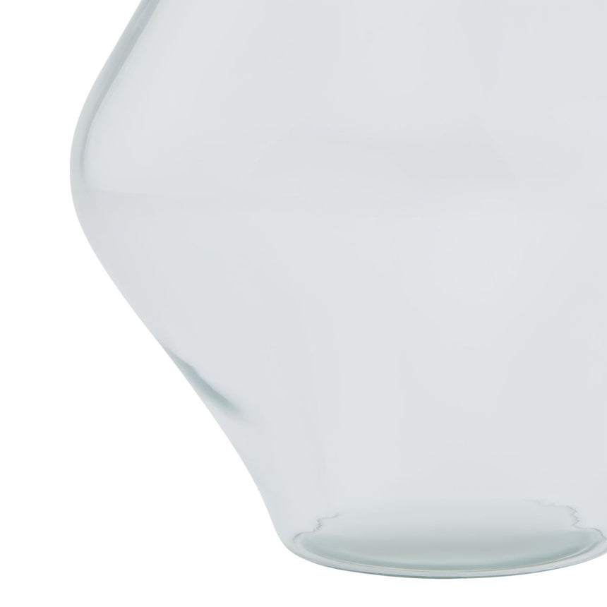 Platform Bouquet Glass Vase - Glass Vases for Flowers UK Luxury Home Decor Garden & Outdoor And Gifts