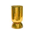 Regency Metalic Tiered Vase Gold H27.5cm D15cm Luxury Home Decor Garden & Outdoor And Gifts