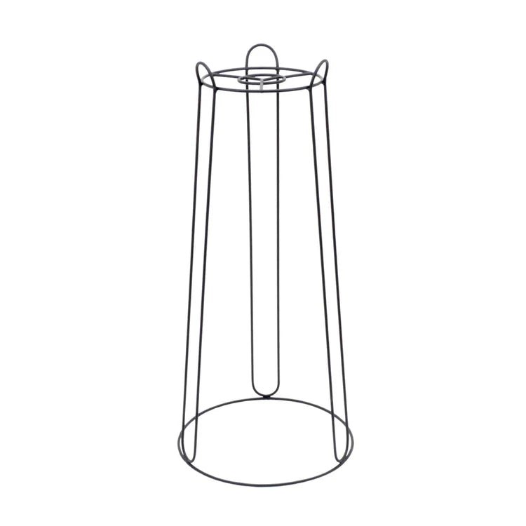 Saluzzo Large Indoor Plant Stand Black Metal - Adds Height & Elegance to Floral Display Quality Home Decor Garden & Outdoor Living and Gifts