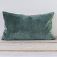 Sea Green Sofa/Chair Cushion - 100% Cotton, Luxury Feather Pad, Modern, 30x50cm Quality Home Decor Garden & Outdoor Living and Gifts