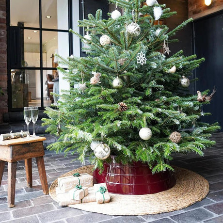 Seagrass Christmas Tree Mat - Natural Brown 120cm Quality Home Decor Garden & Outdoor Living and Gifts