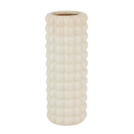 Seville Collection Cream Bubble Vase Luxury Home Decor Garden & Outdoor And Gifts