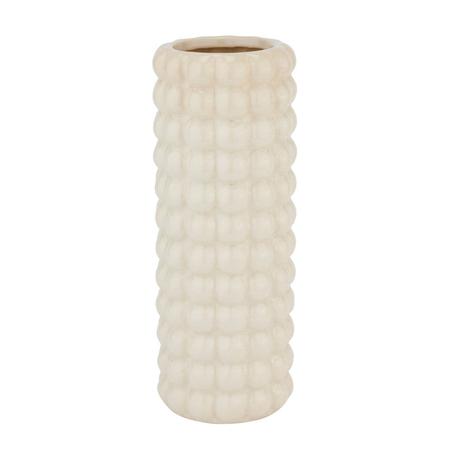 Seville Collection Cream Bubble Vase Luxury Home Decor Garden & Outdoor And Gifts