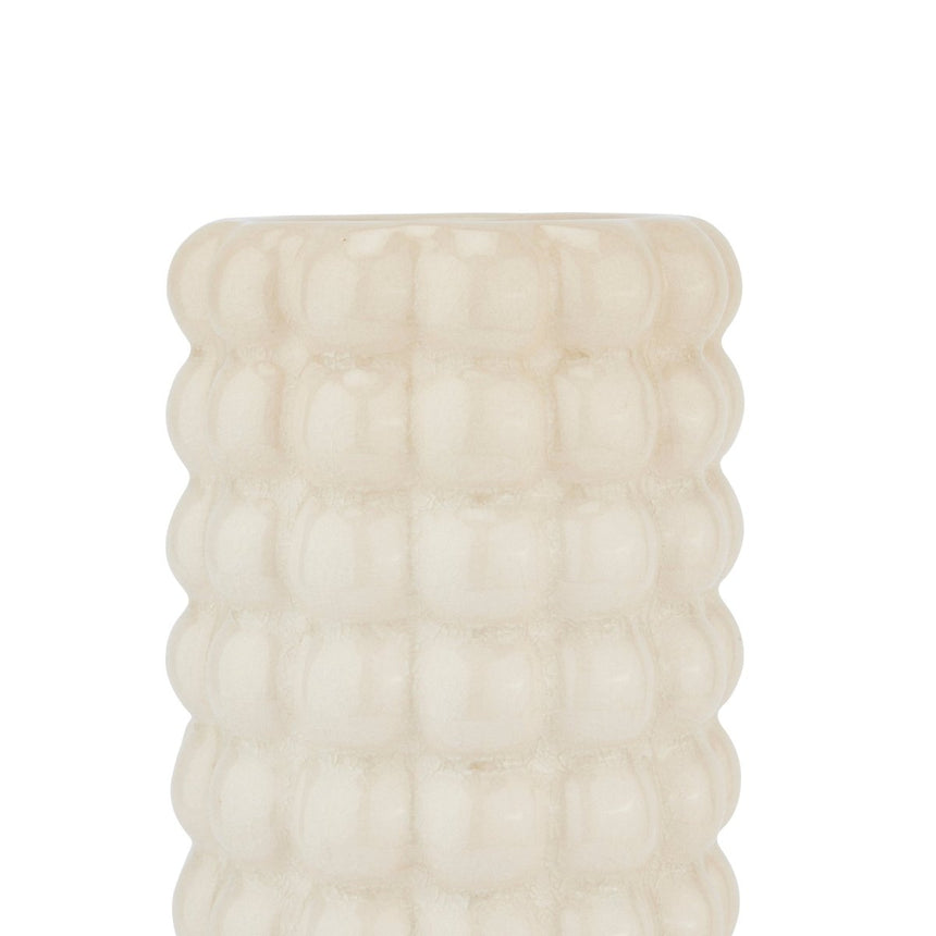 Seville Collection Cream Bubble Vase Luxury Home Decor Garden & Outdoor And Gifts