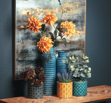 Seville Collection Flute Vase Luxury Home Decor Garden & Outdoor And Gifts