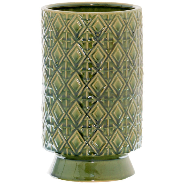 Seville Collection Olive Paragon Vase - Decorative Ceramic Vases UK Luxury Home Decor Garden & Outdoor And Gifts