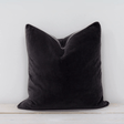Slate Grey Sofa/Chair Cushion - 100% Cotton, Luxury Feather Pad, Modern, 50x50cm Quality Home Decor Garden & Outdoor Living and Gifts