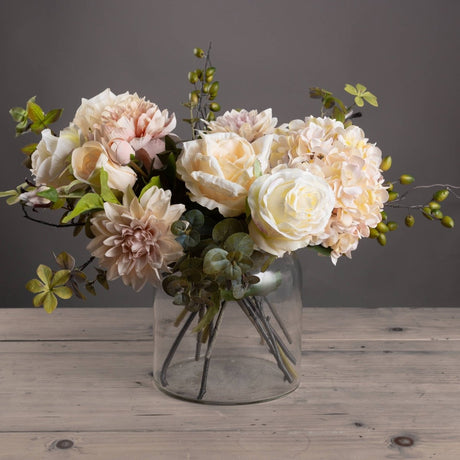Small Apothecary Clear Glass Jar - Glass Vases for Flowers UK Luxury Home Decor Garden & Outdoor And Gifts