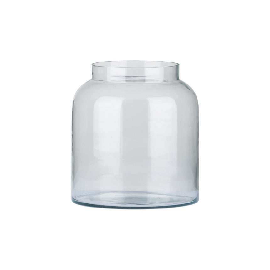 Small Apothecary Clear Glass Jar - Glass Vases for Flowers UK Luxury Home Decor Garden & Outdoor And Gifts