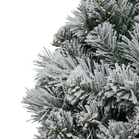 Realistic Artficial Snowy Pine Wreath 60cm Luxury Home Decor Garden & Outdoor And Gifts