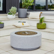 Solis Outdoor Large Garden Water Fountain Feature w/Light Display - Terrazzo & Brass, UV Stable Quality Home Decor Garden & Outdoor Living and Gifts