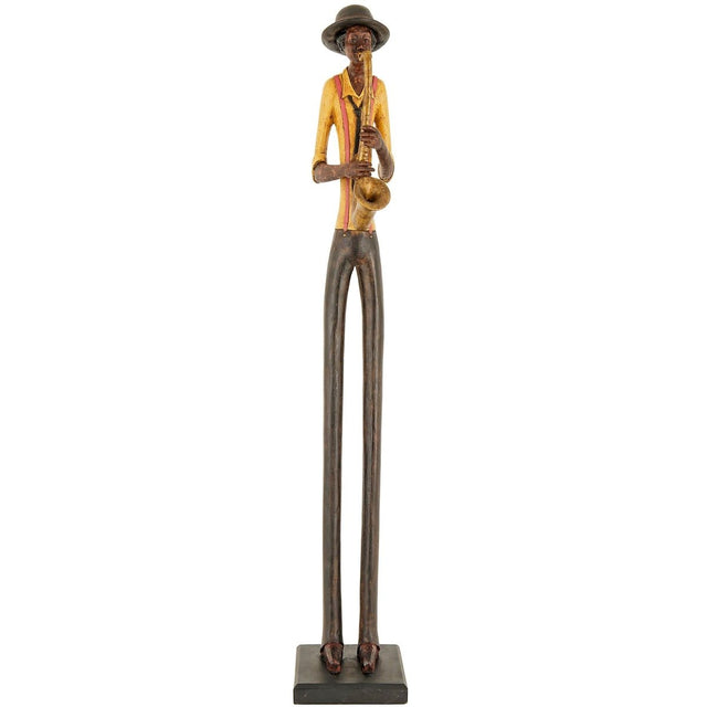 Standing Jazz Band Saxophonist - Decorative Ornaments UK Luxury Home Decor Garden & Outdoor And Gifts