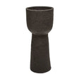 Tall Indoor Mocha Brown Modern Tower Planter Luxury Home Decor Garden & Outdoor And Gifts