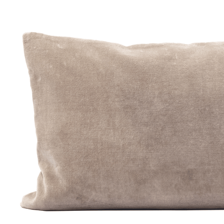Taupe Grey Sofa/Chair Cushion - 100% Cotton, Luxury Feather Pad, Modern, 30x50cm Quality Home Decor Garden & Outdoor Living and Gifts