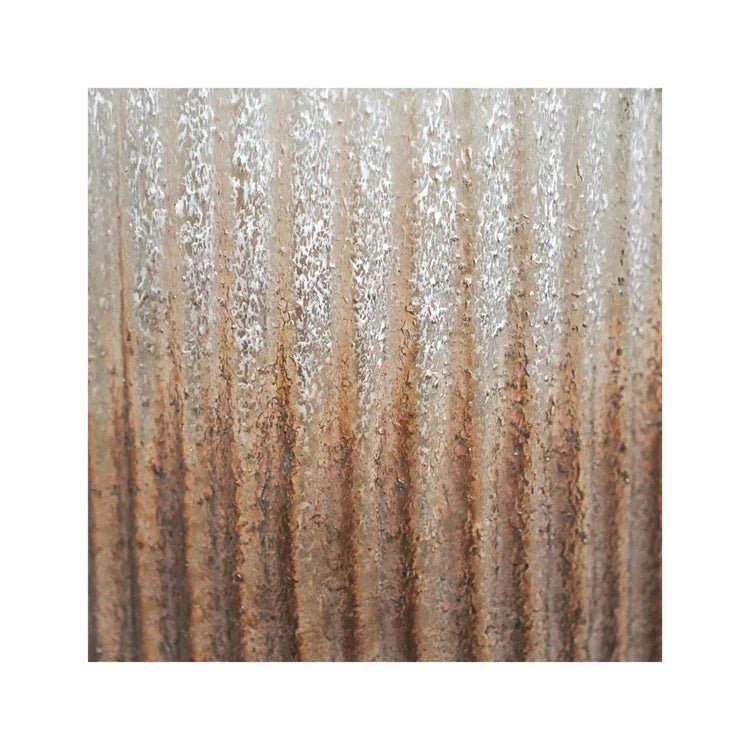 Verre Frosted Ribbed Glass Gold Vase H25Cm W14Cm Luxury Home Decor Garden & Outdoor And Gifts