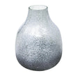 Verre Round Atlantic Blue Frosted Vase H26Cm W21Cm Luxury Home Decor Garden & Outdoor And Gifts