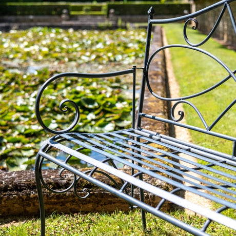Westminster Garden Bench - Grey Stone - Fully Assembled Quality Home Decor Garden & Outdoor Living and Gifts