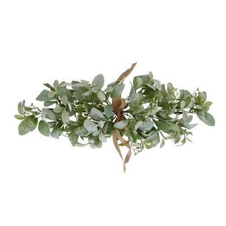 Winter Spray Arrangement With Lambs Ear And Wax Flower - Luxury Artificial Flower Single Stem Luxury Home Decor Garden & Outdoor And Gifts