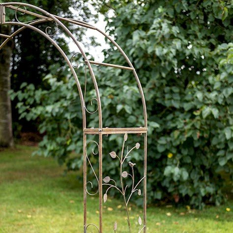 Woodland Garden Arch - Rusty Finish Quality Home Decor Garden & Outdoor Living and Gifts