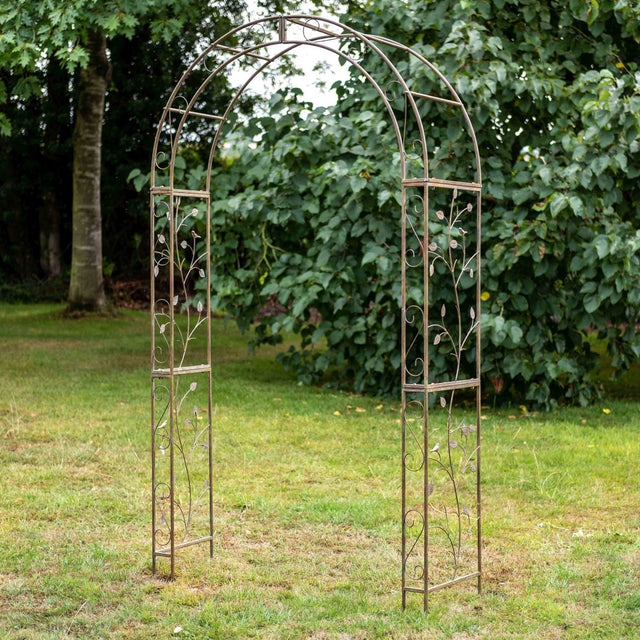 Woodland Garden Arch - Rusty Finish Quality Home Decor Garden & Outdoor Living and Gifts