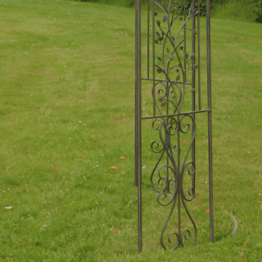 Woodland Garden Gazebo - Antique Green Rust Finish Quality Home Decor Garden & Outdoor Living and Gifts